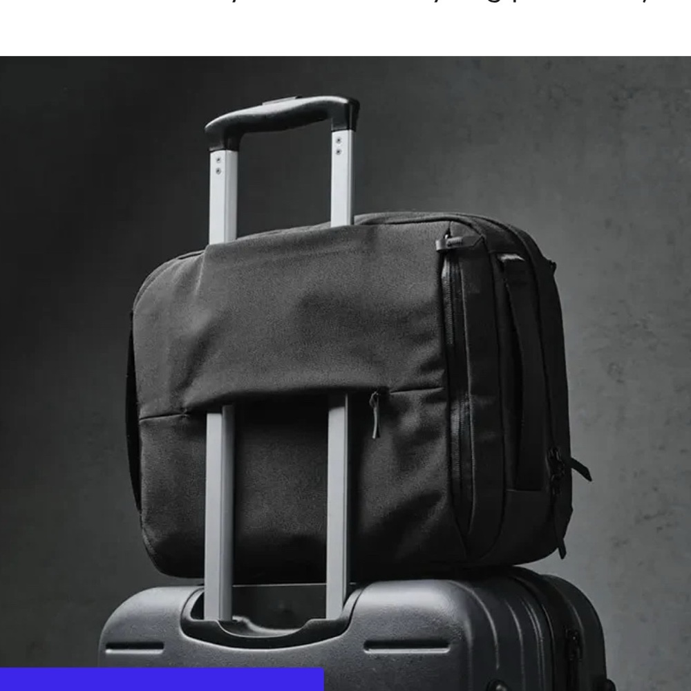 Alpaka Black Men's Tech Pro Backpack - Picture 9 of 9